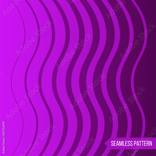 Background of different sized curved lines