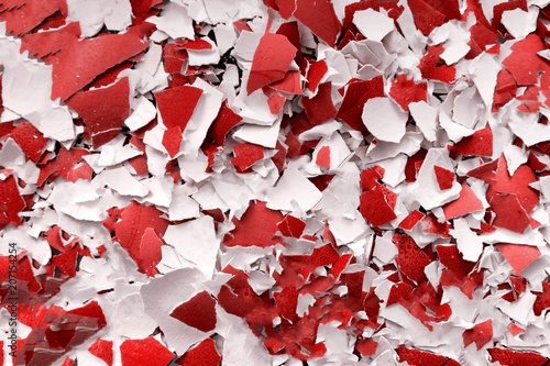 beautiful and unusual red and white texture photo