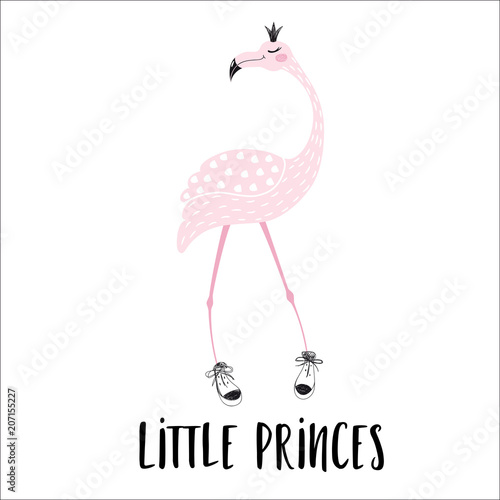 Flamingo cute print