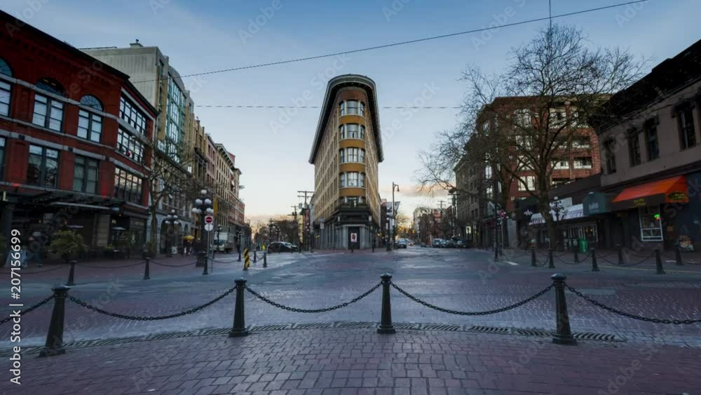 Day to night Traffic intersection timelapse Day to night Traffic intersection timelapse