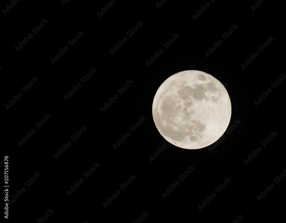 Full Moon in Black Sky Full Moon in Black Sky