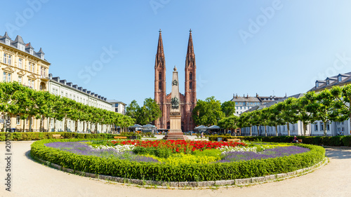 Photography Wiesbaden, Luisenplatz mit Bonifatiuskirche. 30.05.2018.