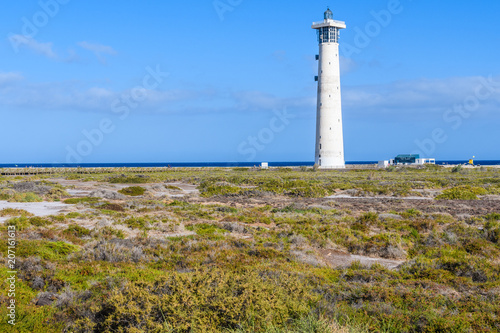 Matorral Lighthouse in Fuerteventura, Spain