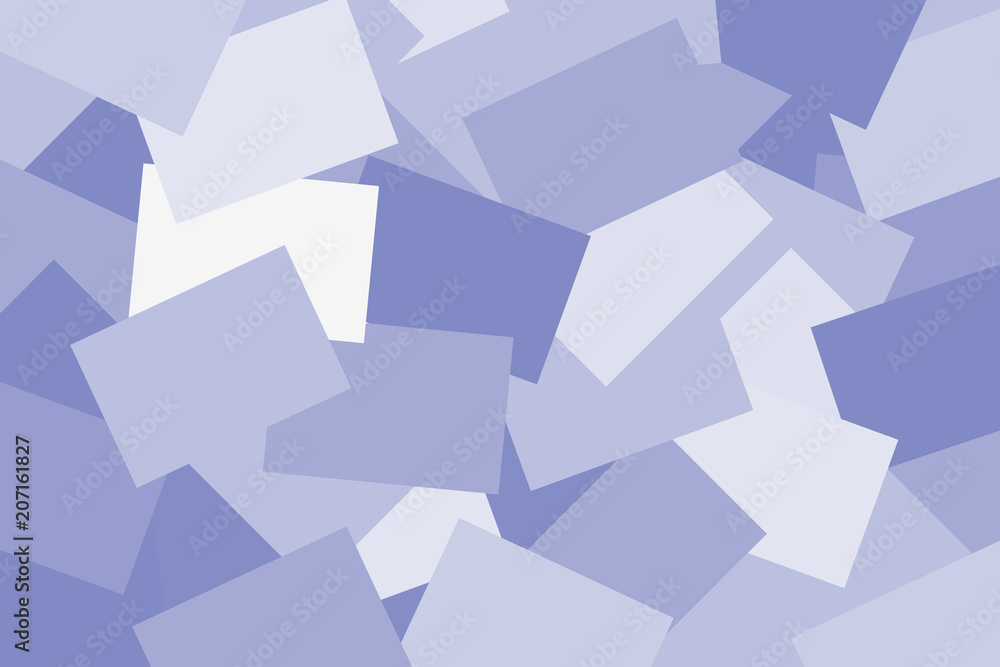 Fototapeta premium abstrakcyjny papier fioletowy pastelowy kolorowy geometryczny płaski styl tło, papierowa uwaga wiele nakładek tapety