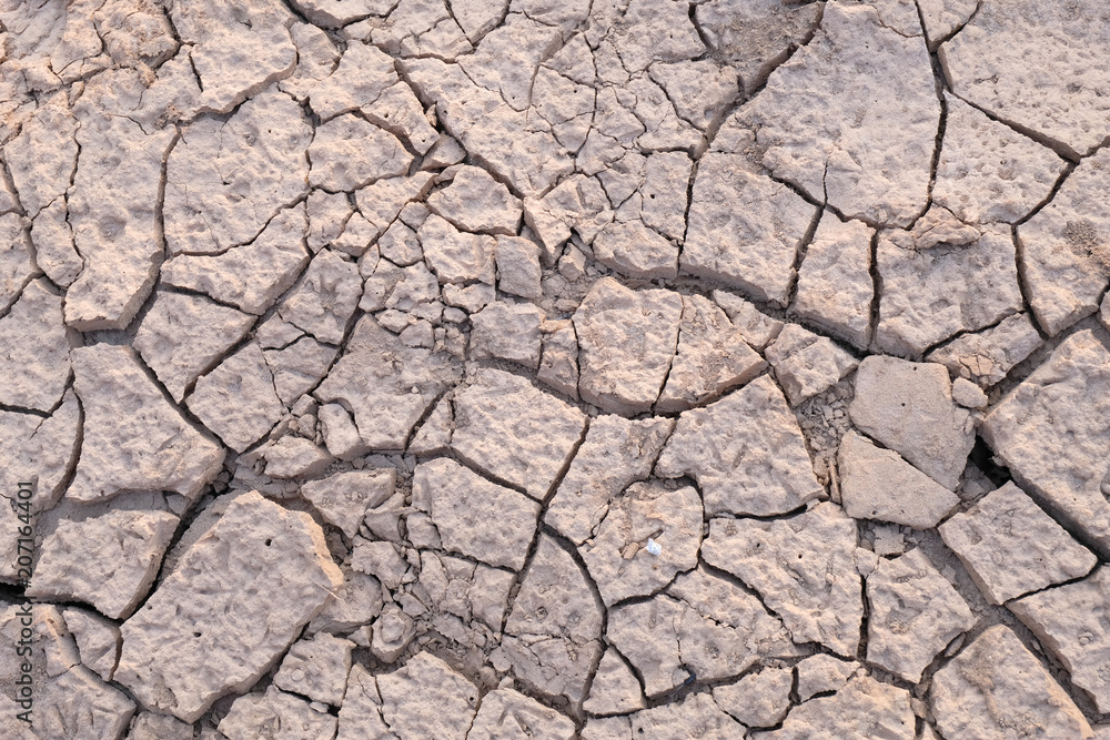 Dried and Cracked ground,arid soil close up Dried and Cracked ground,arid soil close up
