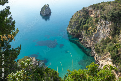 Photos Rabbit rock (isola del Coniglio) and Baia del Buondormire on Cape Palinuro