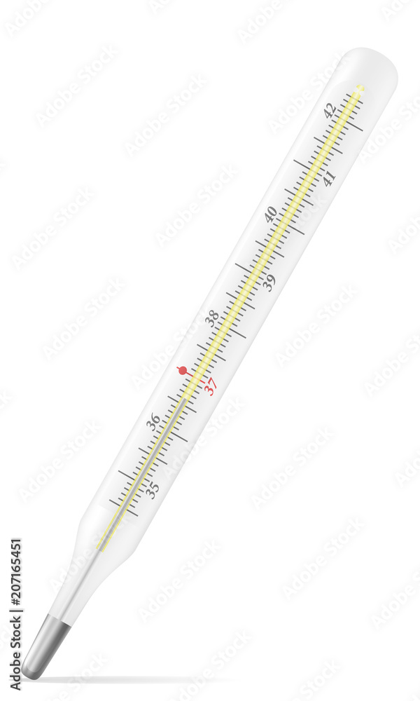 mercury medical thermometer stock vector illustration mercury medical thermometer stock vector illustration