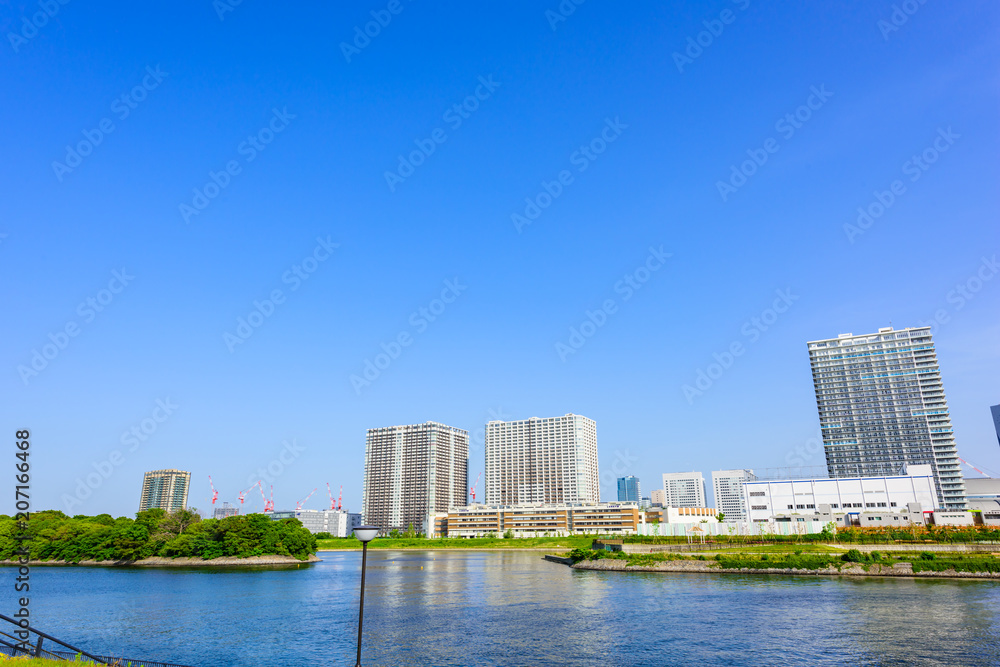 ベイエリアのタワーマンション  High-rise condominium in Tokyo