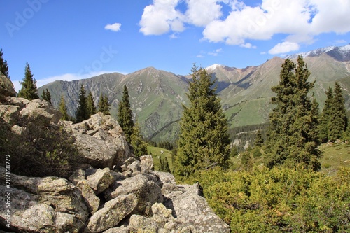 Mountains near Kyrgyzstan