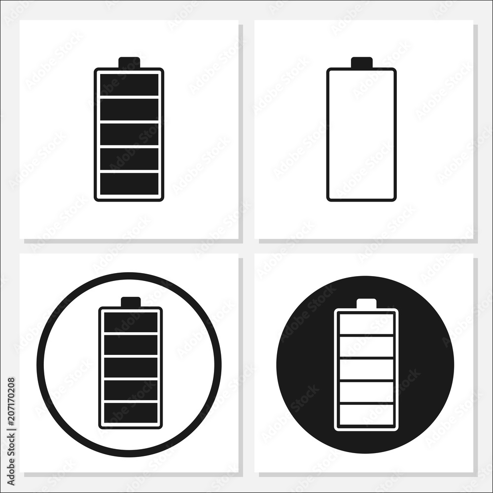 Battery Icon Vector Battery Icon Vector