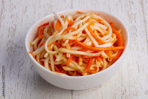 Tasty korean carrot