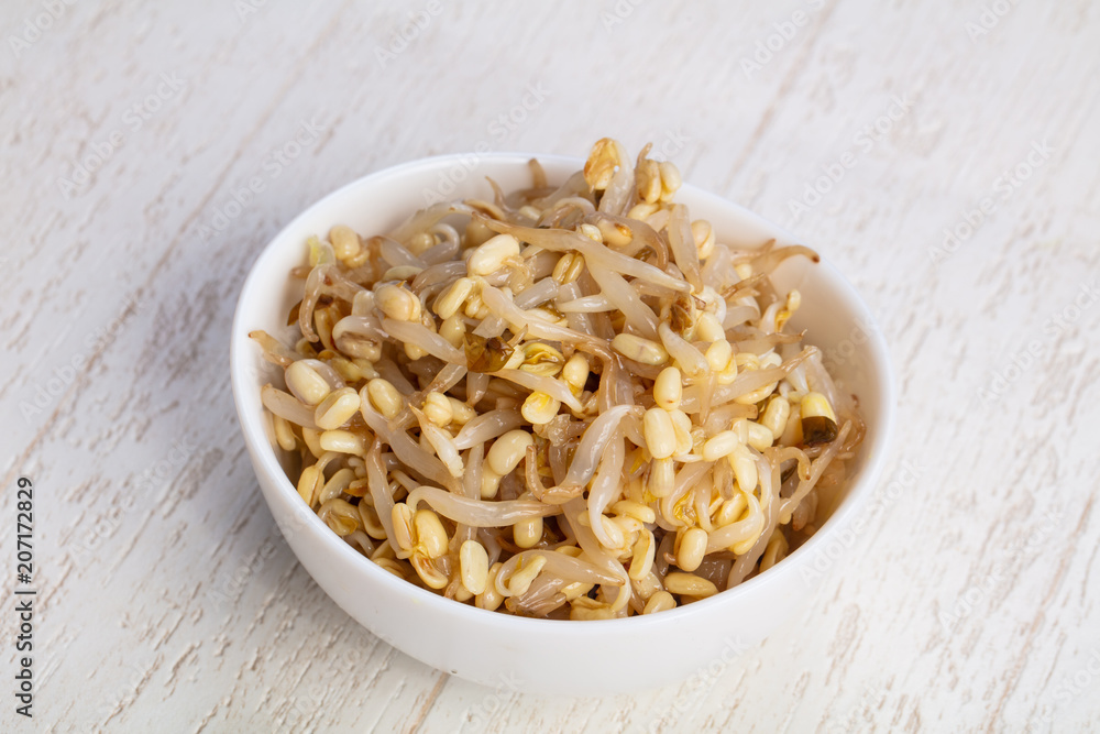 Appetizing mung beans Appetizing mung beans