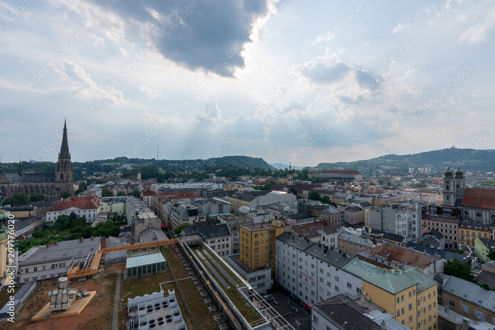 Fototapeta premium Linz Panorama