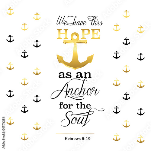 Text design. Inspirational bible quote