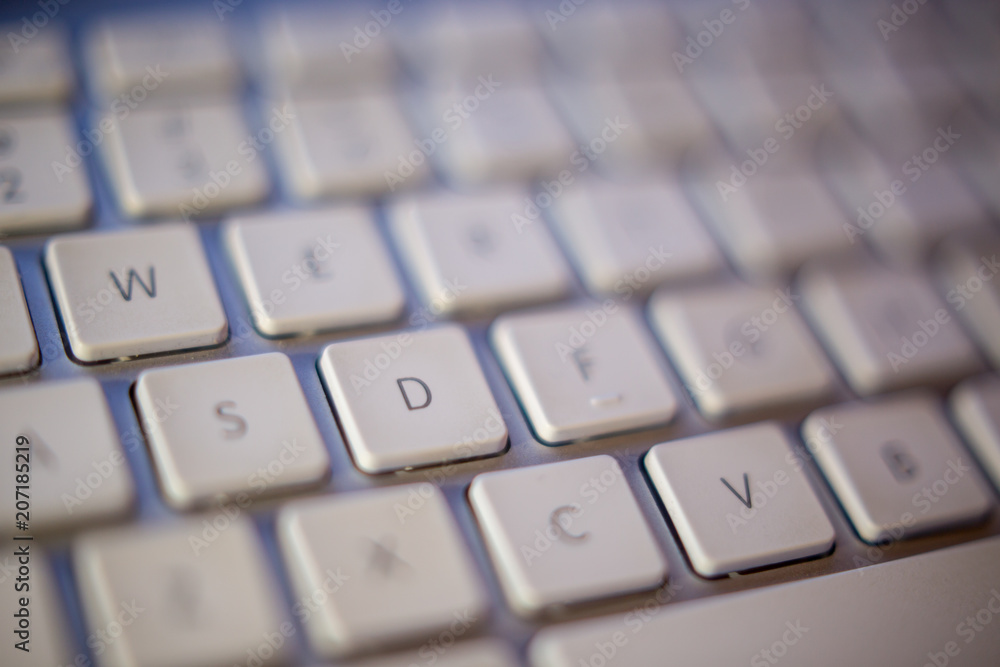 Closeup of a computer keyboard Closeup of a computer keyboard