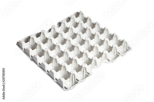 Paper tray for eggs