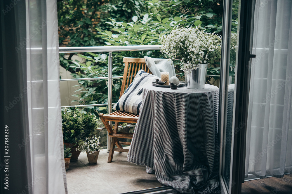 Cozy balcony