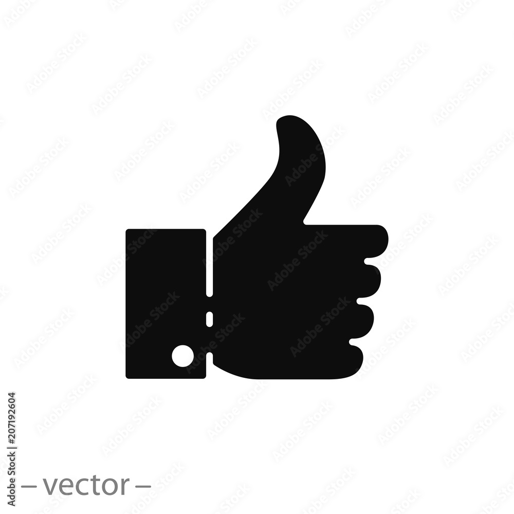 thumb up icon - vector illustration eps10 thumb up icon - vector illustration eps10
