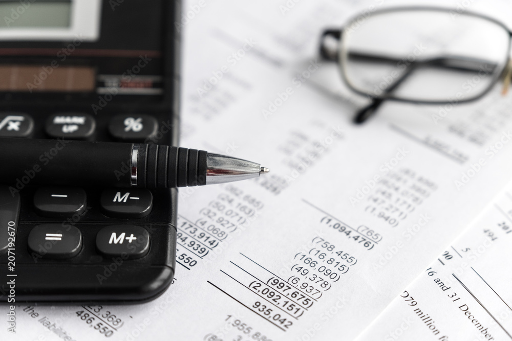 Investment and Financial analysis and reporting concept. Investment and Financial analysis and reporting concept.