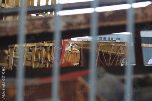 abandoned naval warehouse