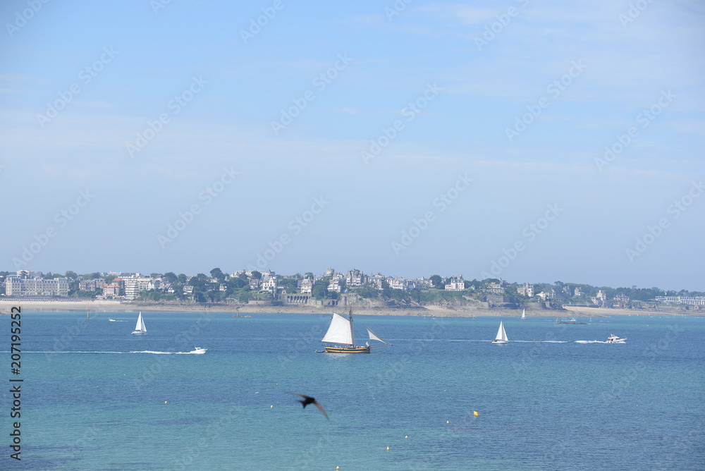Küste bei Saint-Malo, Bretagne