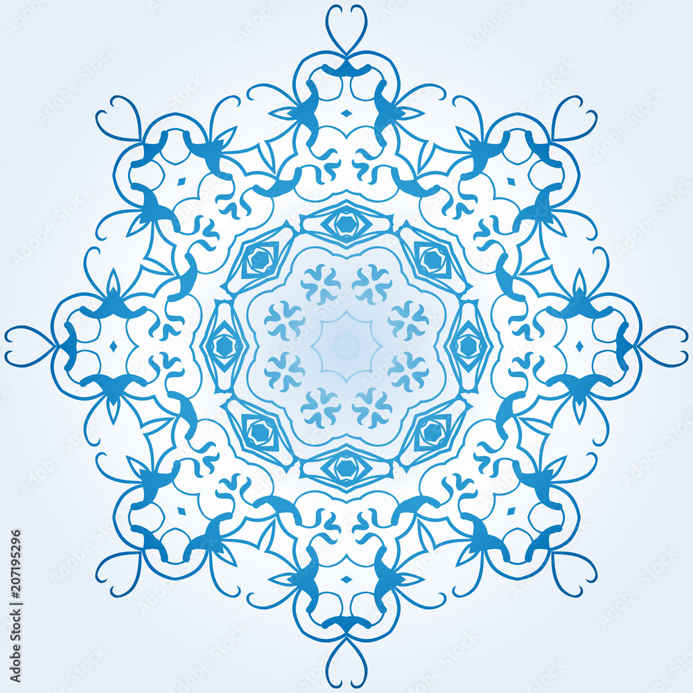 light blue element of the ornament light blue element of the ornament