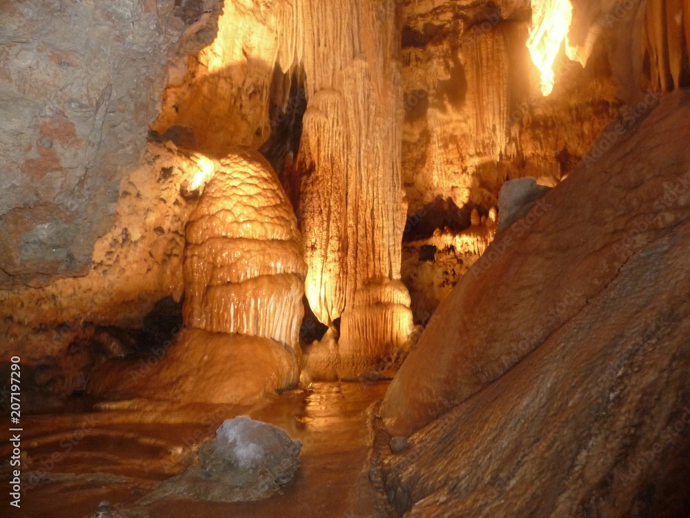 Underground cave