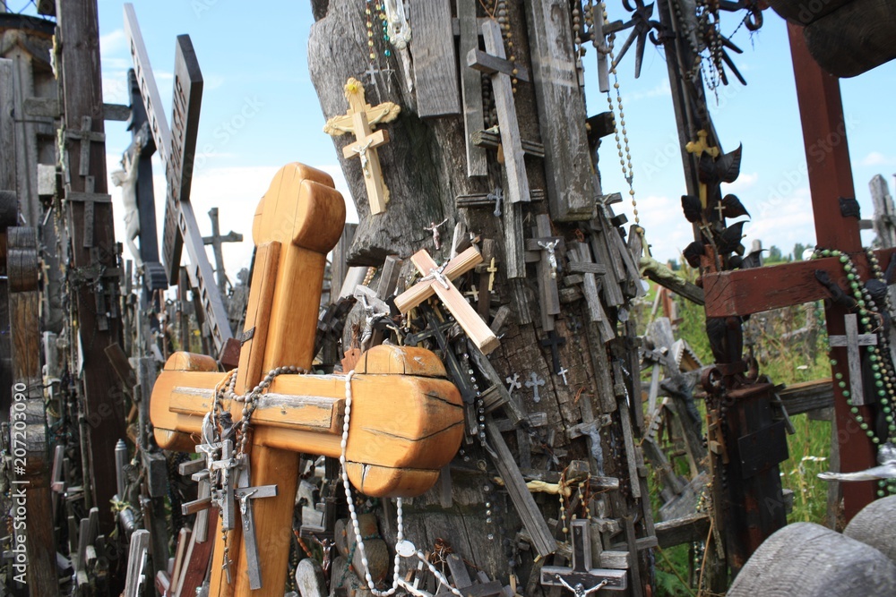 Crosses on top of Crosses at Hill of Crosses