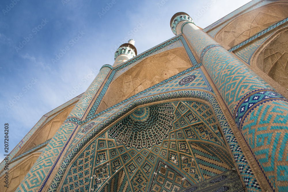 Amir Chakhmagh mosque in Yazd, Iran.