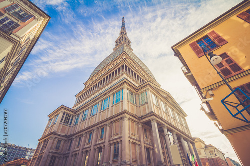 Fotótapéta Turin (Torino), Mole Antonelliana tower, simbol of the city
