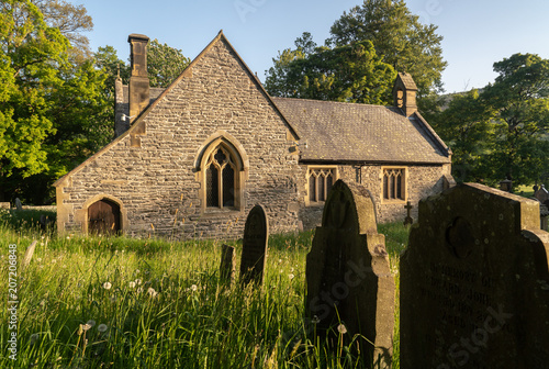 Llantysilio Parish Church near Horseshoe falls photo