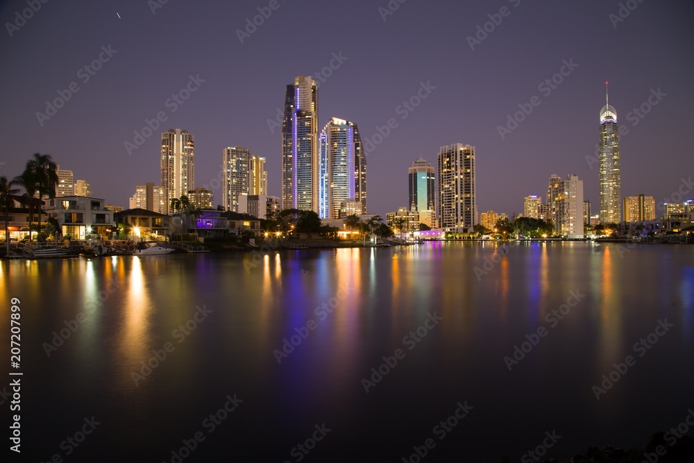 Naklejka premium Surfers Paradise, Australia.