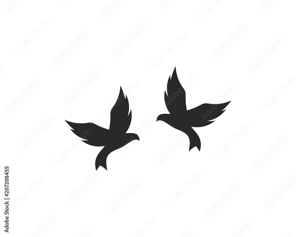 Fototapeta premium Bird Logo Templat