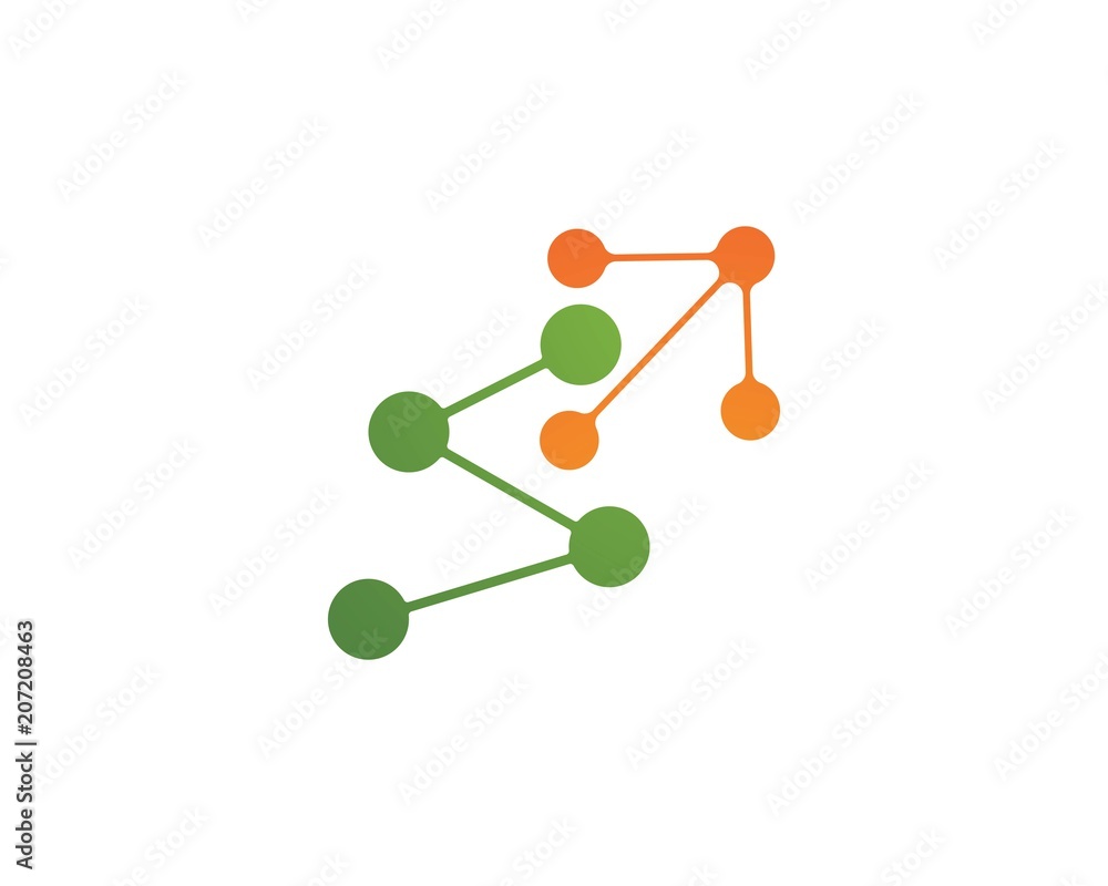 molecule logo vector molecule logo vector