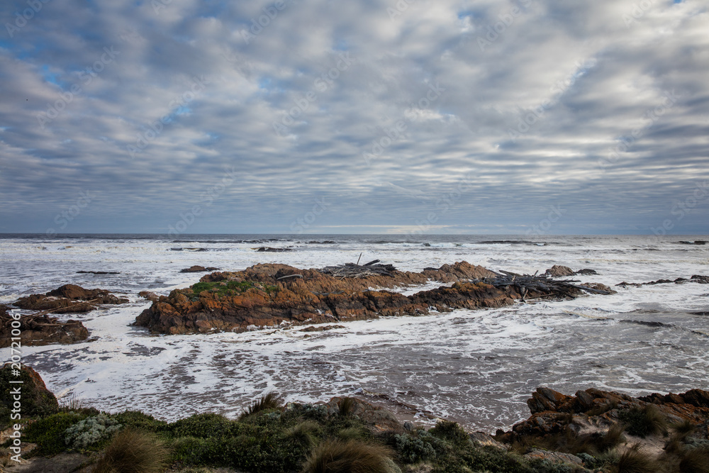 Dramatic weather at the Edge of the World, north west coast of Tasmania during winter 2017 Dramatic weather at the Edge of the World, north west coast of Tasmania during winter 2017