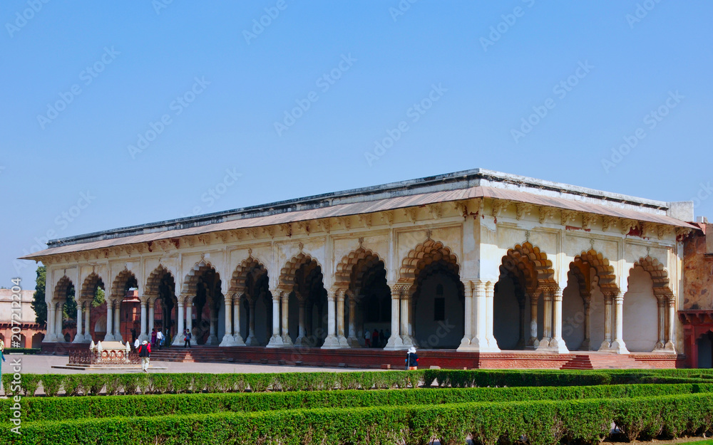 agra fort in india