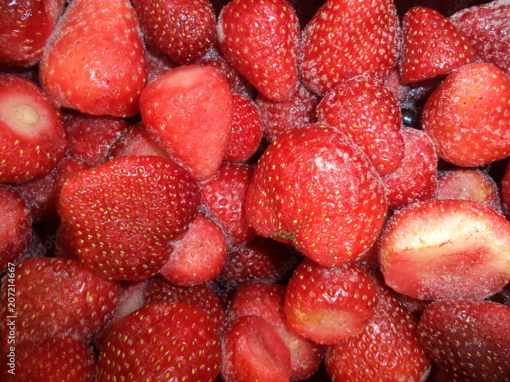 fresh-frozen strawberries fresh-frozen strawberries
