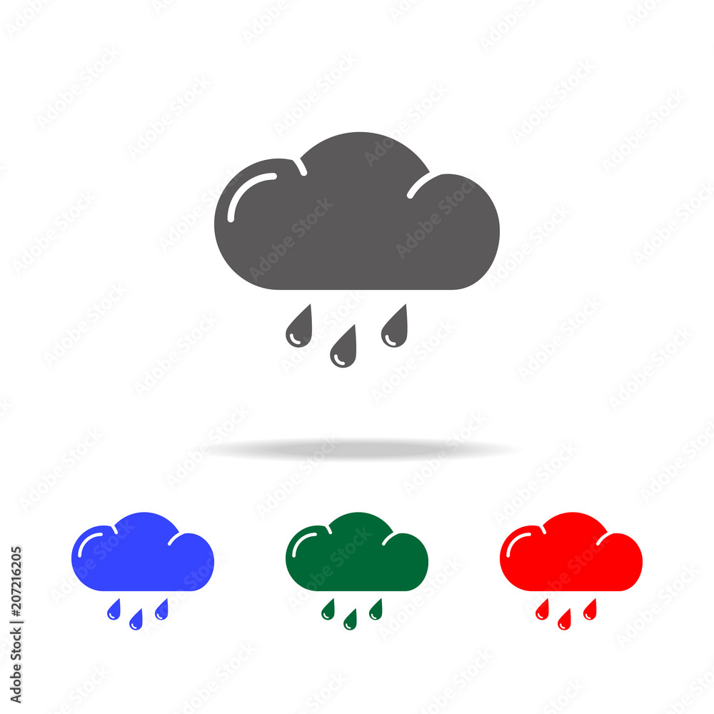 Drizzle icon. Elements of weather in multi colored icons. Premium quality graphic design icon. Simple icon for websites, web design, mobile app, info graphics Drizzle icon. Elements of weather in multi colored icons. Premium quality graphic design icon. Simple icon for websites, web design, mobile app, info graphics