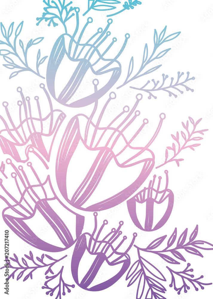 rose and leafs decorative pattern background vector illustration design rose and leafs decorative pattern background vector illustration design