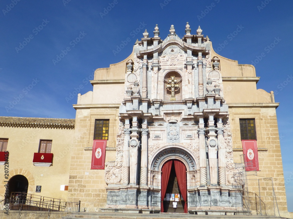 Obraz premium Caravaca de la Cruz, ciudad santa del cristianismo en Murcia, España