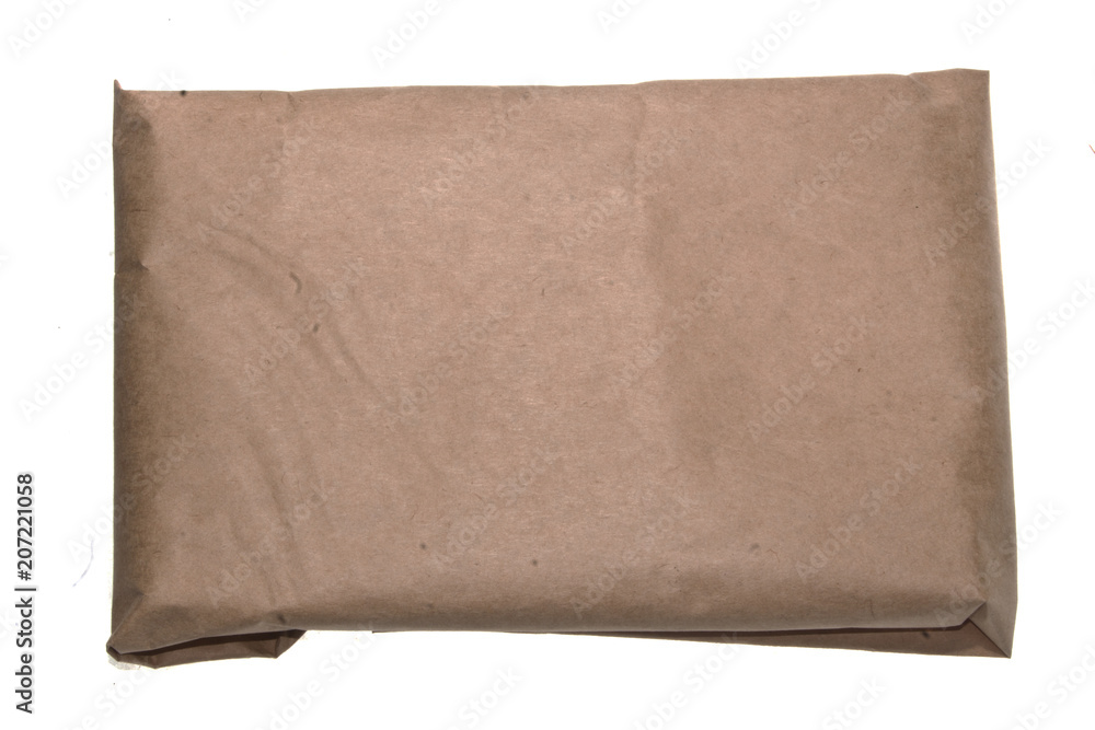 parcel post isolated on white background parcel post isolated on white background