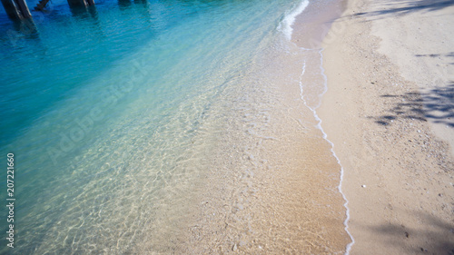 beach and sea