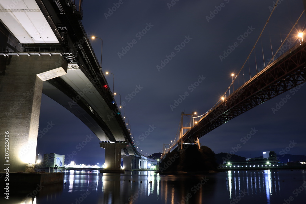 Fototapeta premium suspension bridge