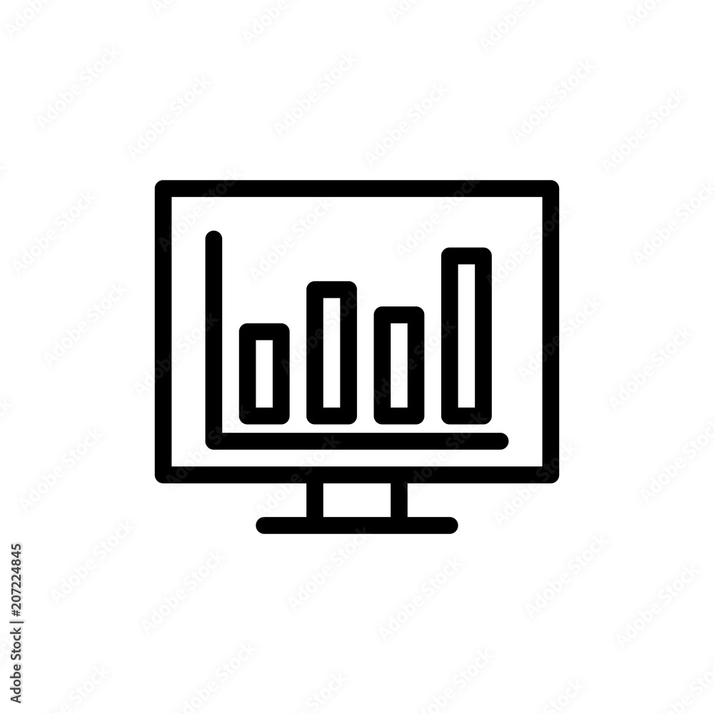 graph icon vector illustration graph icon vector illustration