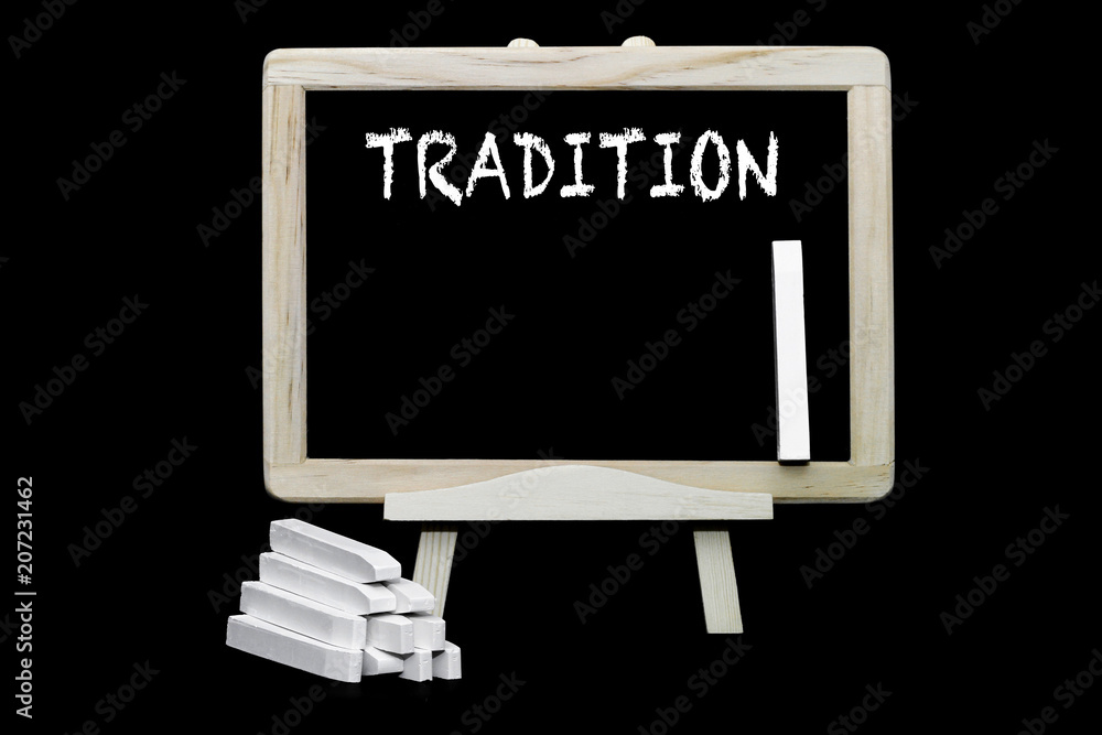 Tradition Tafelsymbol Kreideschrift