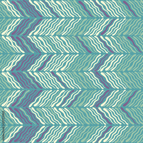 Abstract Ikat and boho style handcraft fabric pattern. Traditional Ethnic design for clothing and textile background, carpet or wallpaper