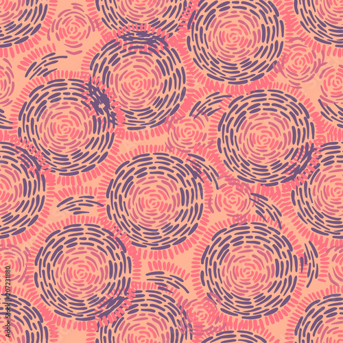 Abstract Ikat and boho style handcraft fabric pattern. Traditional Ethnic design for clothing and textile background, carpet or wallpaper