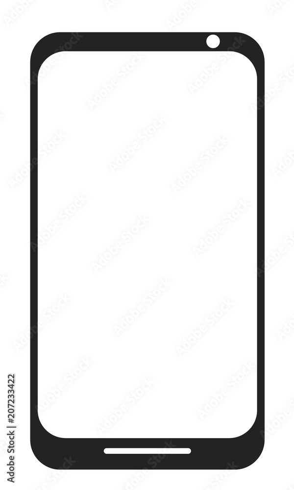Smartphone icon. EPS 10 vector illustration. Smartphone icon. EPS 10 vector illustration.