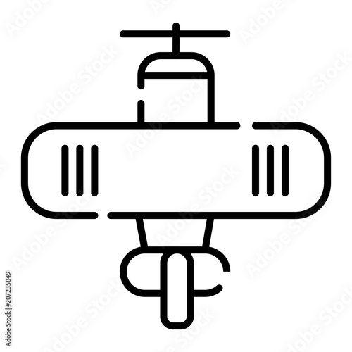 airplane symbol icon