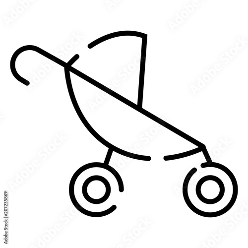 Baby Stroller icon